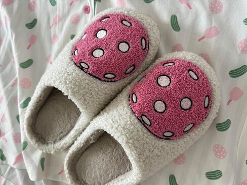 Pickleball Slippers for women, pickleball gift for women in Saudi Arabia