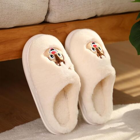 شباشب نسائية من القطيفة من مجموعة ديزني تشيب آند ديل من مينيسو - مريحة وأنيقة in Kuwait