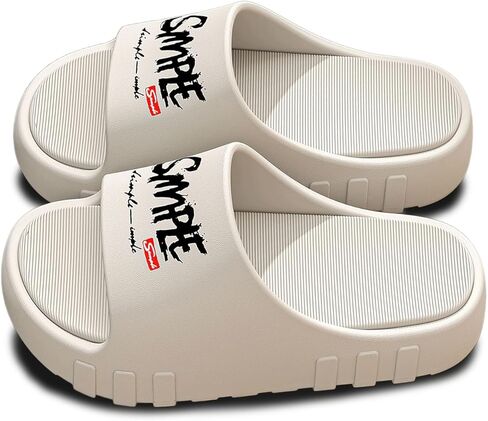Cloud Slides for Women Men Thick Sole Pillow Slippers Non Slip Shower Bath Platform Foam Sandals for Indoor Outdoor House Pool in Saudi Arabia