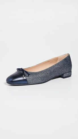 Stuart Weitzman Women's Sleek Bow Flats in Saudi Arabia