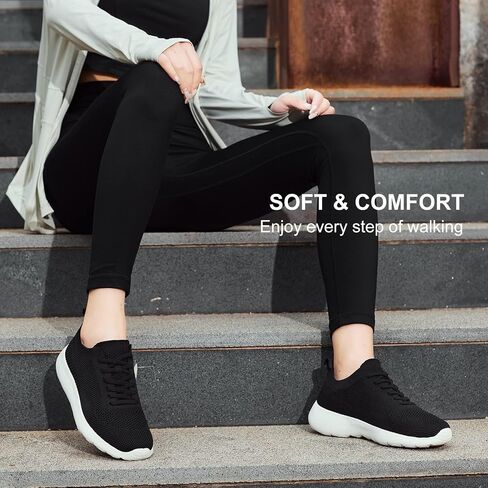 Walking Tennis Shoes for Women-Non Slip On Breathable Mesh Sneakers,Comfort&Lightweight Soft Sole in Saudi Arabia