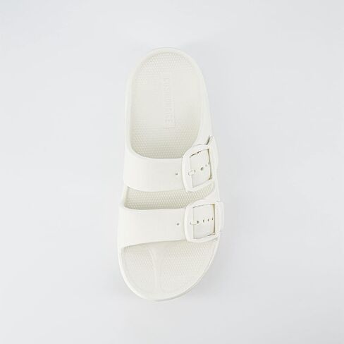 CUSHIONAIRE Women's Mesa recovery slide sandal with +Comfort in Saudi Arabia