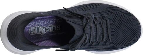 Skechers Sport Women's Women's Ultra Flex 3.0-Brilliant Path Sneaker, Charcoal, 8.5 M US in Saudi Arabia