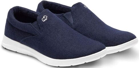 Merinos Women's Slip On Fashion Sneakers, Slide on Casual Shoe, Made with Australian Wool, Lightweight & Durable Tennis Shoes in Saudi Arabia