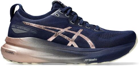 ASICS Women's GEL-KAYANO 31 PLATINUM Running Shoes, 7.5, BLUE EXPANSE/ROSE GOLD in Saudi Arabia