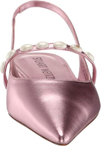 Stuart Weitzman Women's Emlia Pearlita Slingback Flat Ballet in Saudi Arabia