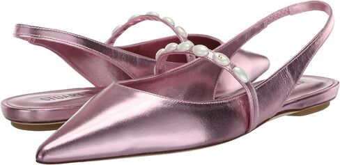 Stuart Weitzman Women's Emlia Pearlita Slingback Flat Ballet in Saudi Arabia