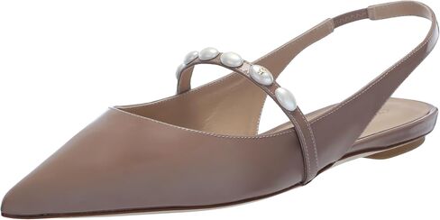 Stuart Weitzman Women's Emlia Pearlita Slingback Flat Ballet in Saudi Arabia