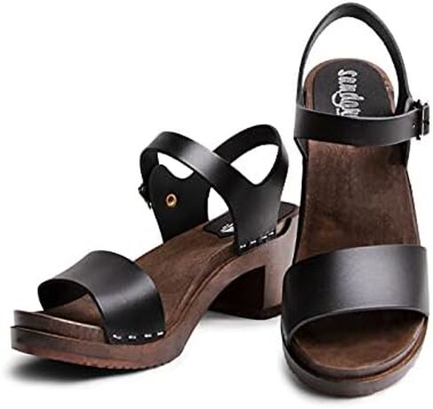 Sandgrens Swedish Handmade Wooden Clog Sandal | Vienna in Kuwait