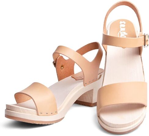 Sandgrens Swedish Handmade Wooden Clog Sandal | Vienna in Saudi Arabia