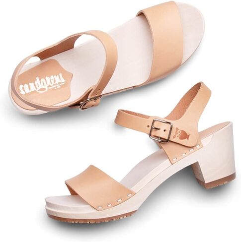 Sandgrens Swedish Handmade Wooden Clog Sandal | Vienna in Saudi Arabia