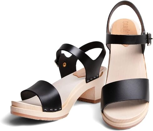 Sandgrens Swedish Handmade Wooden Clog Sandal | Vienna in Saudi Arabia
