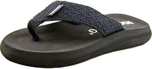 Rocket Dog Women's Spotlight Kingsley Cotton Flip-Flop, Black, 8 in Saudi Arabia