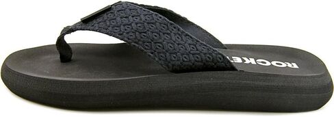 Rocket Dog Women's Spotlight Kingsley Cotton Flip-Flop, Black, 8 in Saudi Arabia