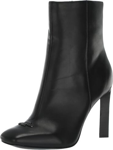 حذاء كارل لاغرفيلد باريس للسيدات بكعب فيكا للكاحل in Kuwait