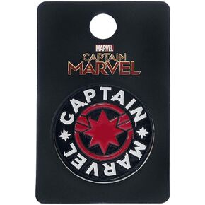 Marvel Captain Marvel Logo Enamel Collector Pin