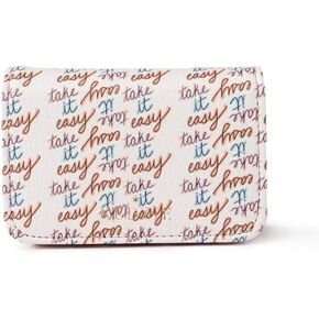 KEDZIE Essentials Only Cash & Card Wallet Clutch In Vegan Leather with Snap Closure for Women - Sundrenched