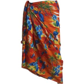 KVR Beach Long Batik designer Swimsuit Wrap Cover Up Women Girl Sarong Pareo