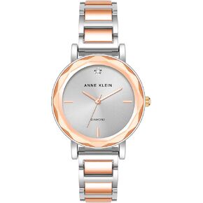 Anne Klein Women's Genuine Diamond Dial Bracelet Watch