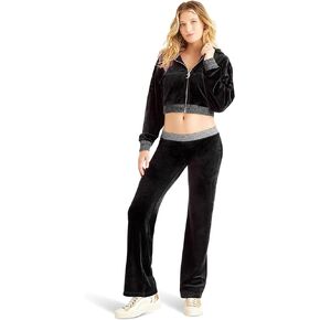 Juicy Couture Cropped Drop Shoulder Track with Arm Bling