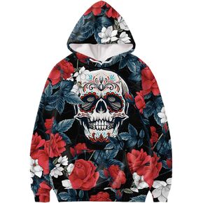 Womens Plus Size Hoodies Tops, Colorful Splash Galaxy Hoody Tie-dye Puppy Dogs Long Sleeve Shirts fall Tunic Tops
