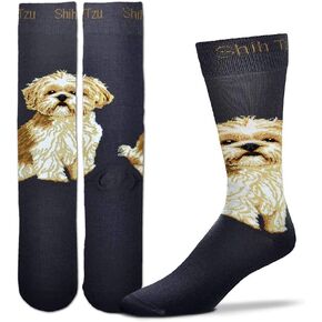 For Bare Feet Fbf Realistic Dog Breed Sock
