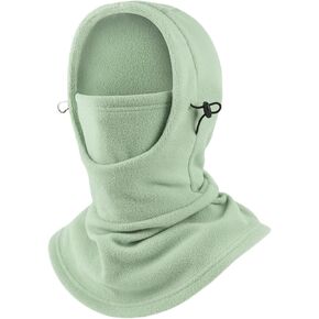 Winter Cold Weather Fleece Balaclavas for Women Men Warm Face Masks Hat Cap Scarf for Ski Cycling Climbing Outdoor Sports