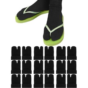 9 Pairs Flip Flop Socks Tabi Split Toe Socks Toe Socks for Men Women Girl Supply
