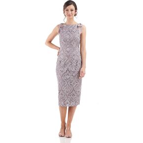 JS Collections Women's Rachel Bow Midi Dress