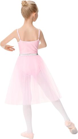 فستان LIONJIE للأطفال الصغار البنات الرومانسي بالترتر توتو زي رقص الباليه in Kuwait