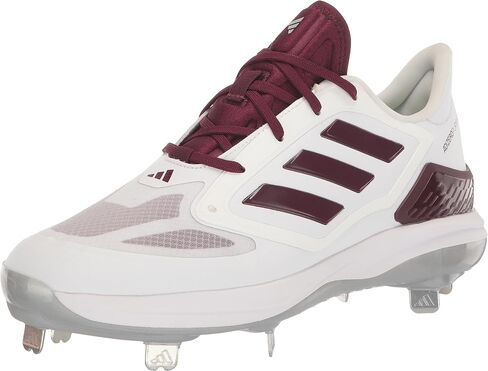 adidas Womens Purehustle 3 Elite Softball Softball Sneakers Shoes - White in Saudi Arabia