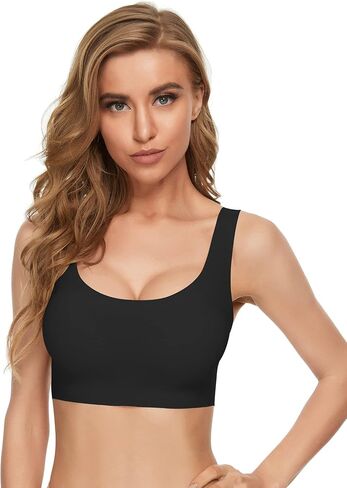 Chicprebra Comfort Bra Seamless Bras Wireless Bra for Women Full-Coverage Sport Daily Bra with Removable Pad in Saudi Arabia