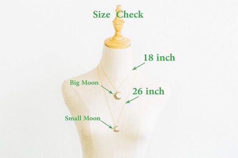 قلادة على شكل كوكب غجر تشيكوسلوفاكيا باللون الأسود من ONDAISY، نصف هلال، بحار لونا، على شكل قمر، سلسلة ساحرة in Kuwait