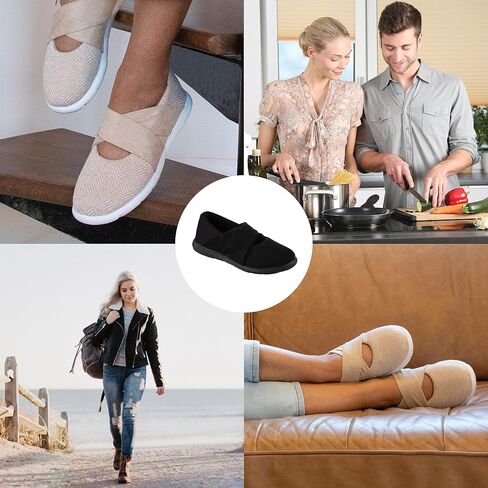 isotoner Zenz Womens Ballerina Slippers, Lightweight Hatch Knit Fabric with soft straps in Saudi Arabia