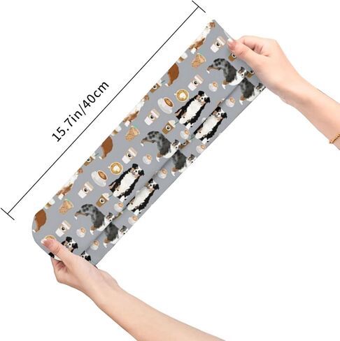 الأسترالية الراعي القهوة الأسترالية الكلاب القهوة المختلطة رمادي الرجال الرياضية الكاحل الجوارب وسادة الجري الجوارب للرجال والنساء الجوارب القطنية الجوارب الطاقم in Kuwait