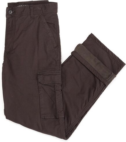 Smith's Workwear Big Men's Stretch Fleece-Lined Canvas Cargo Pant in Saudi Arabia