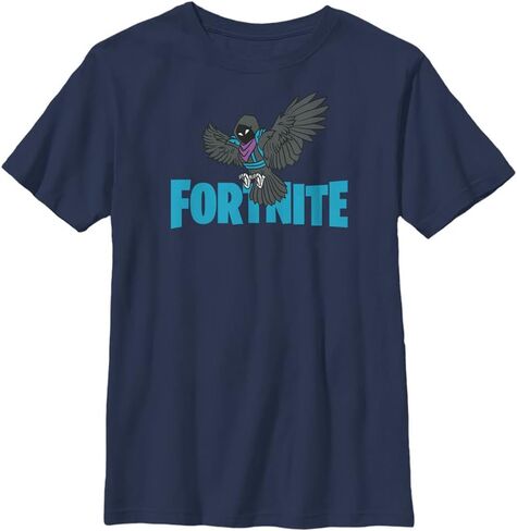 Fifth Sun Kids Fortnite Wings of Fortnight Boys Husky Short Sleeve Tee Shirt in Kuwait