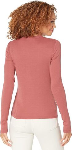 Splendid Women's Rowan Fitted Long Sleeve Henley Tee in Saudi Arabia