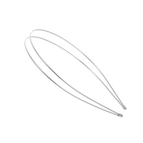 KALLORY Gold Headband Metal Double Row Headbands Double Headband Thin Metal Headband Double Row Metal Headband for Women (4 Pcs Sports Head Hoop Tiara Headpiece Wedding Headband