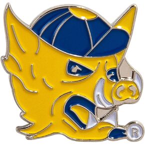 Texas A&M University Kingsville Lapel Pins TAMUK Javelinas Logo Enamel Made of Metal (Pin Porky)