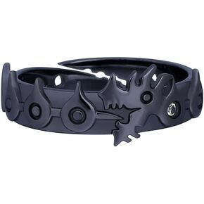 Anime The Seven Deadly Sins Ring Meliodas Fury COS Ring Adjustable Alloy Black Jewelry