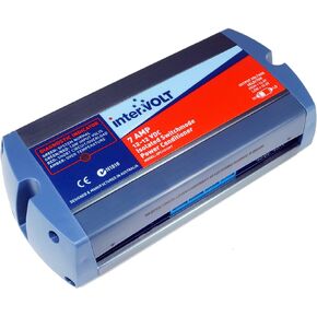 interVOLT 12V DC Stabilizer/Voltage Regulator/Power Conditioner/Battery Charger (10-16 VDC Input - 12.5/13.6 VDC Output) - Heavy Duty 7A DC-DC Isolated - Model SPCi121207