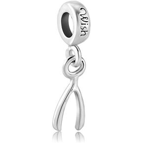 لوفلي جولري خرز متدلي من ويش بون تشارمز ويش لاك سعيد للسوار in Kuwait