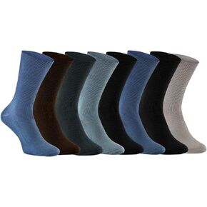 رينبو سوكس - جوارب فضفاضة فاخرة للنساء والرجال لمرضى السكري غير ملزمة - 8 أزواج in Kuwait