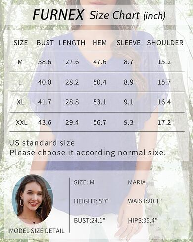Furnex Blouses for Women Dressy Casual,Double Layers Mesh Elegant Summer Blouses,Short Sleeve V Neck Women's Tunic Tops in Kuwait