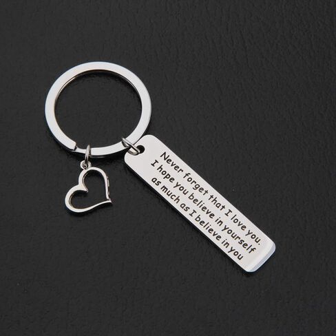 Gzrlyf Never Forget that I Love You Keychain Inspirational Gifts Encouragement Gifts in Saudi Arabia