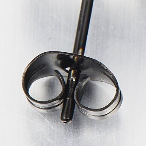 Unisex Anti-war Peace Sign Stud Earrings for Man and Women, Stainless Steel, 2pcs in Saudi Arabia