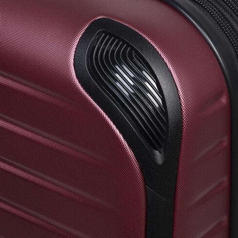 it الأمتعة Lineal 28 "الصلبة فحص 8 عجلات قابلة للتوسيع الدوار، الأحمر in Kuwait