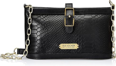 Isle Locada by Hidesign Women's Travel Leather Lightweight Crossbody Handbag Sling in Saudi Arabia
