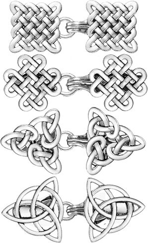 4PCS Vintage Sweater Swirl Clip Cape Cloak Clips in Saudi Arabia